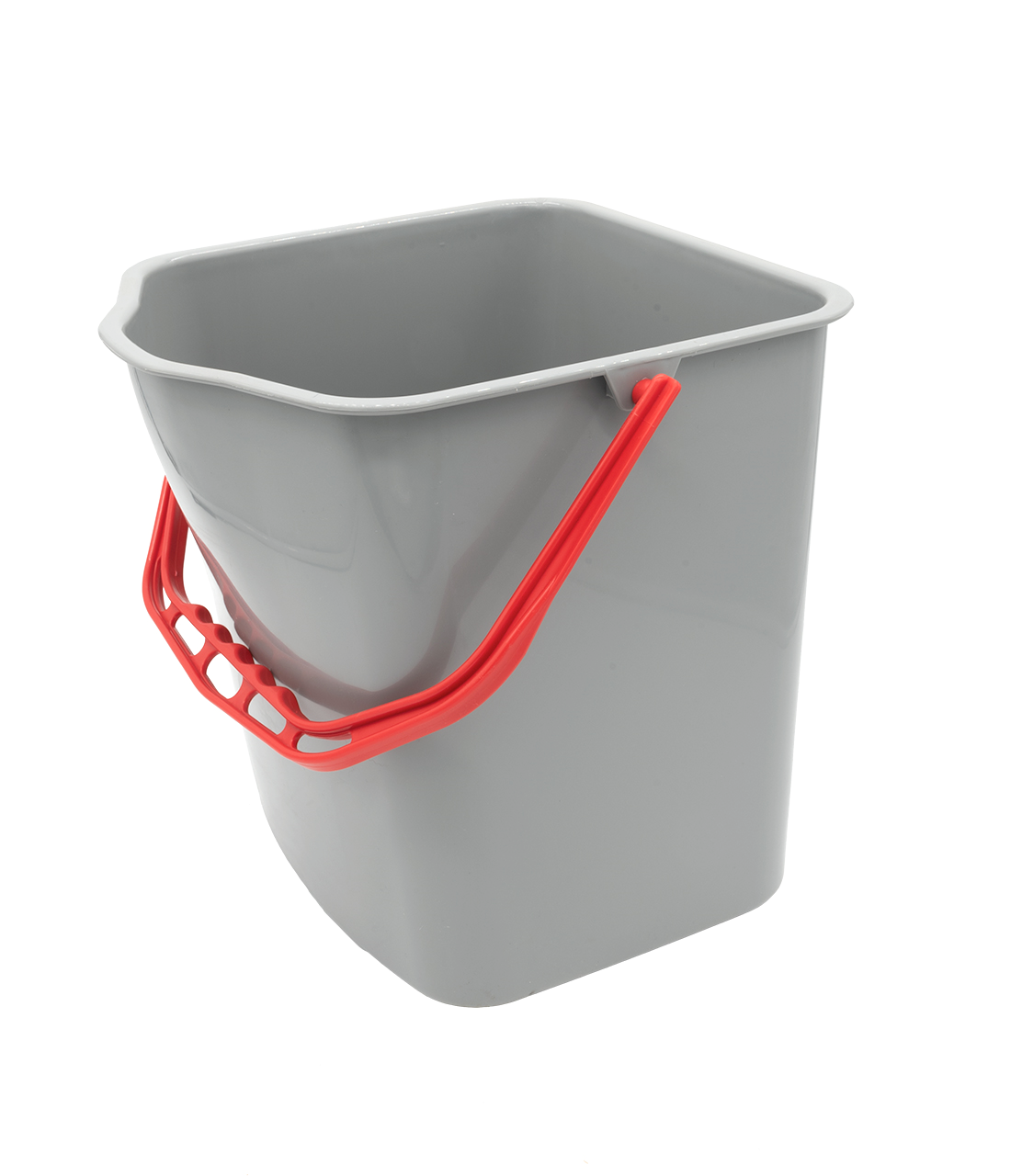 Eimer, 17L, roter Henkel