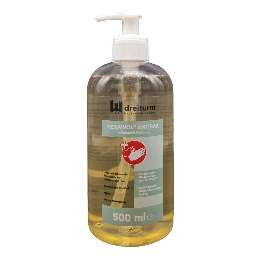 Flüssigseife HEXAWOL® ANTIBAK – antibakteriell