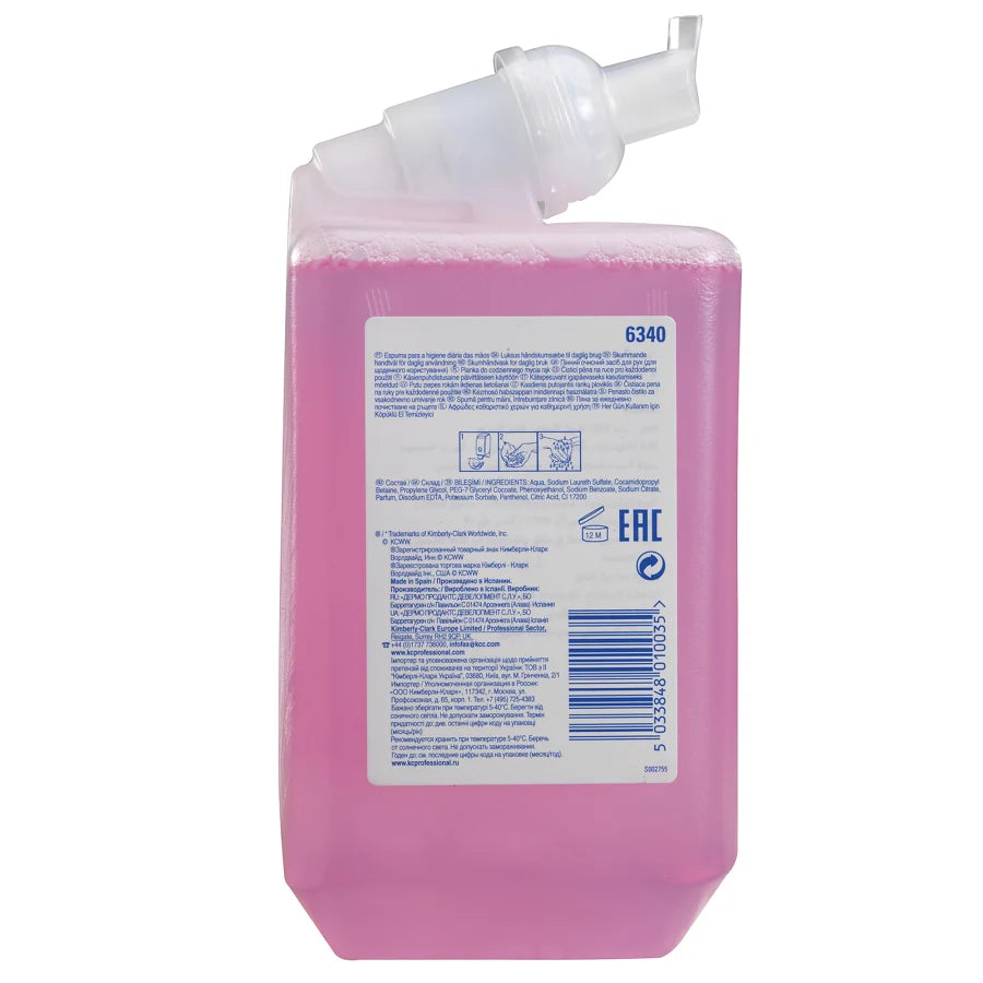 Scott Essential Schaumseife, leicht duftend, rosa