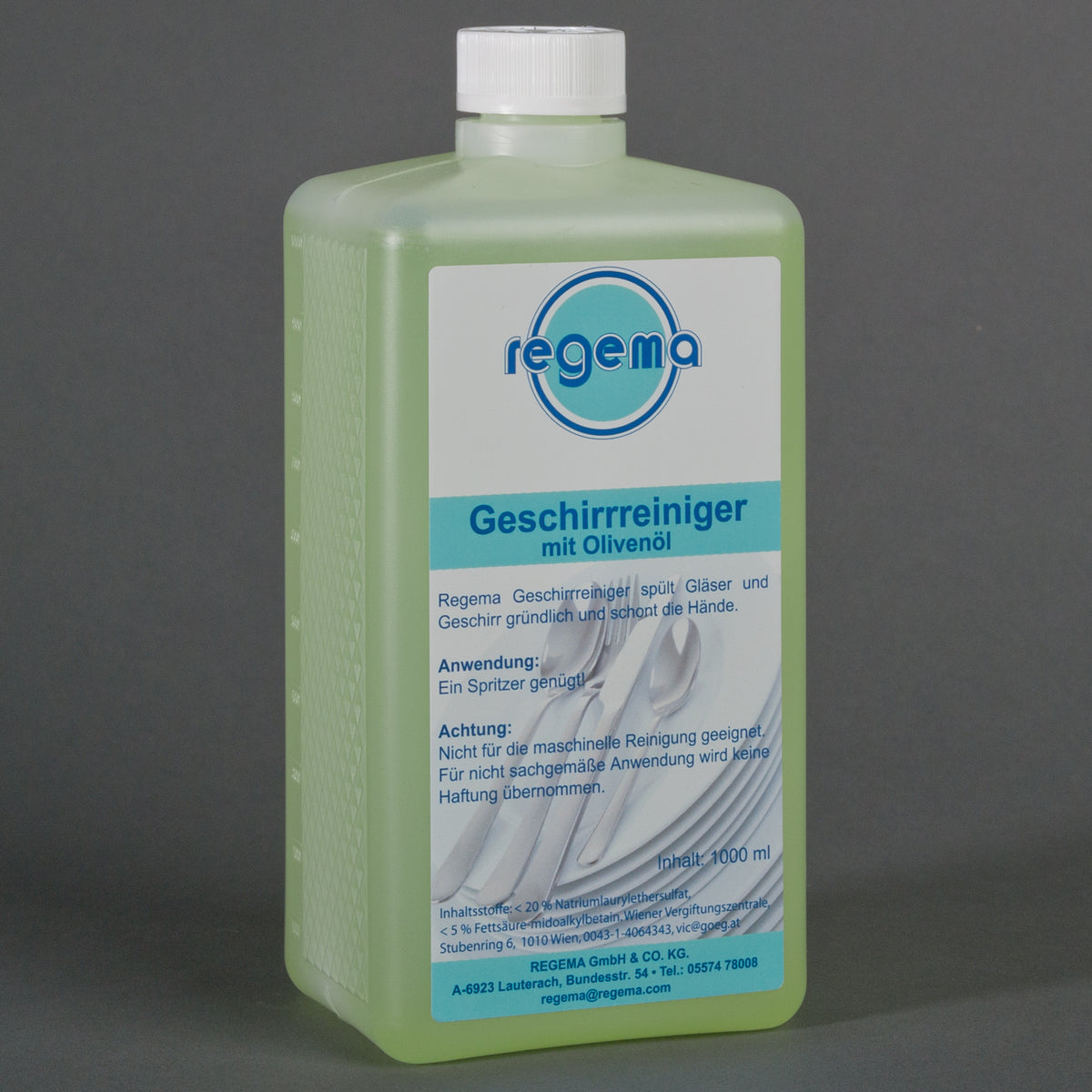 Geschirrreiniger mit Olivenöl für die Handwäsche